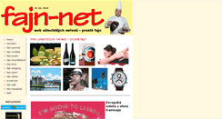 Desktop Screenshot of fajn-net.cz